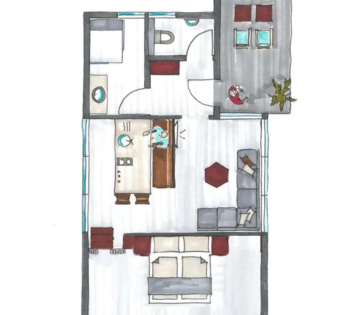 בקתה בישופסמאיס Naturchalets 7 Sentidos